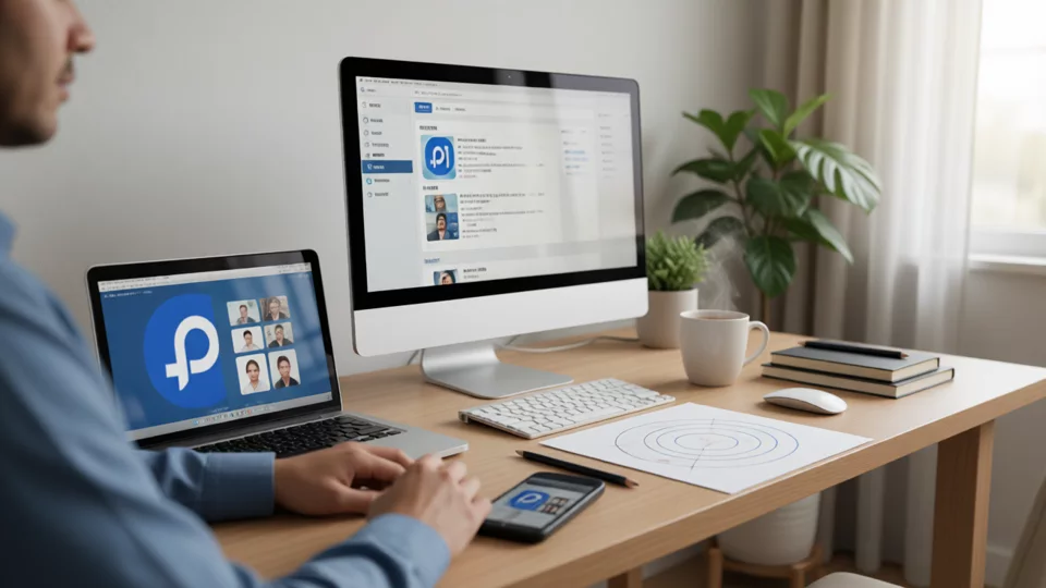 When a platform determines that several accounts belong to the same person, what dimensions does it usually look at?
