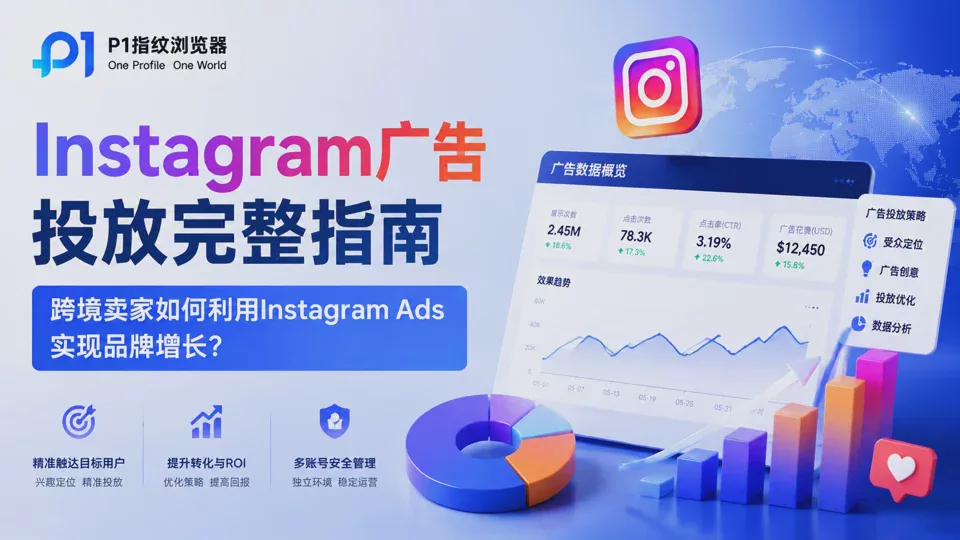Instagram廣告投放完整指南:跨境賣家如何利用Instagram Ads實現品牌增長?