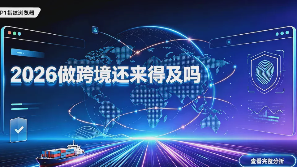 Is It Still Too Late for Ordinary People to Start Cross-Border E-Commerce? A Low-Cost Beginner’s Guide Is Here