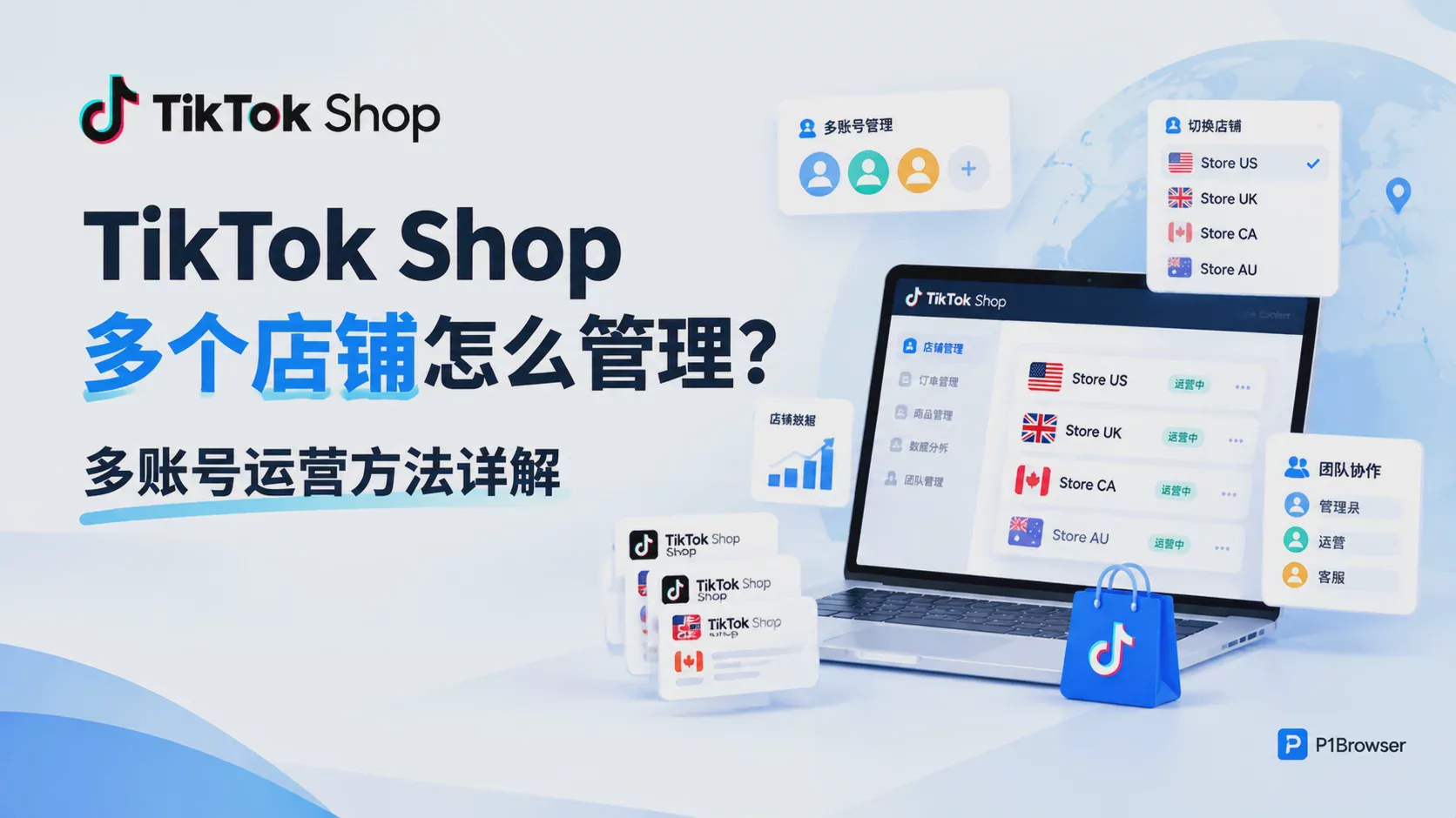 How to Manage Multiple TikTok Shop Stores? A Detailed Guide to Multi-Account Operations
