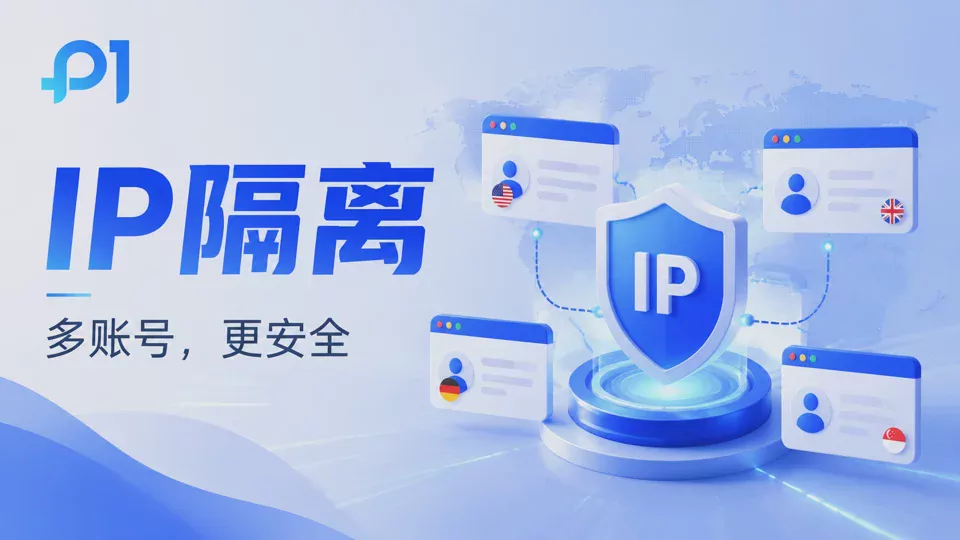 IP隔離是什麼?指紋瀏覽器如何實現多帳號安全管理?
